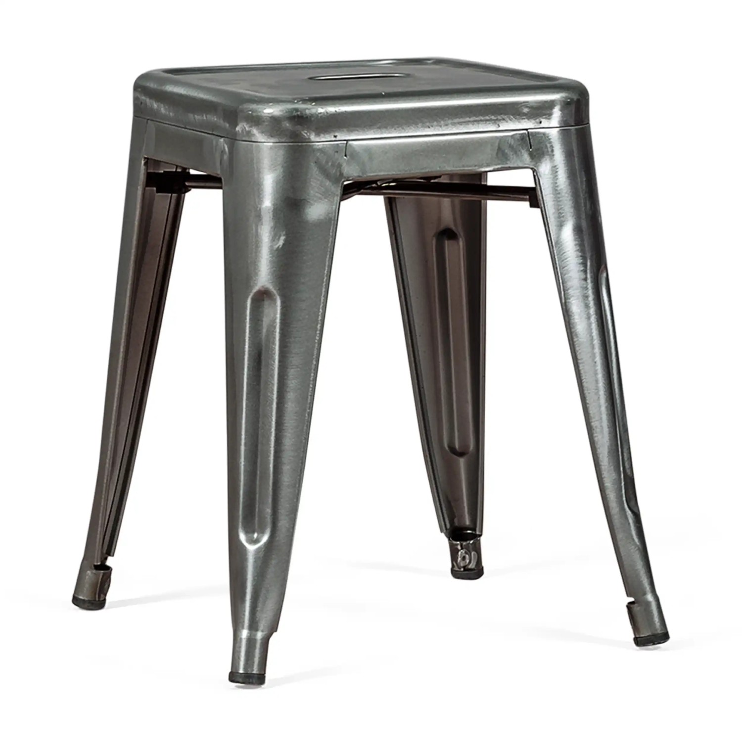 Stolička Metalické Bistro 45 cm | Industriální styl stohovatelný