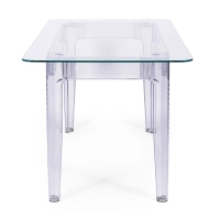 Ghost Dining Table 140x80 cm | Modern Transparent Design