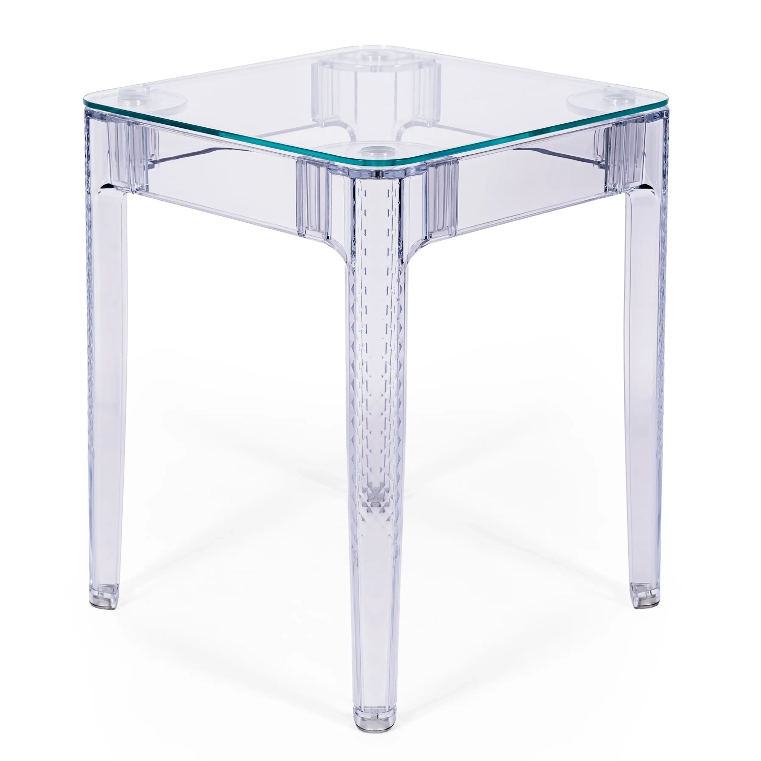 Ghost Square Table 60x60 cm | Transparentes und minimalistisches Design