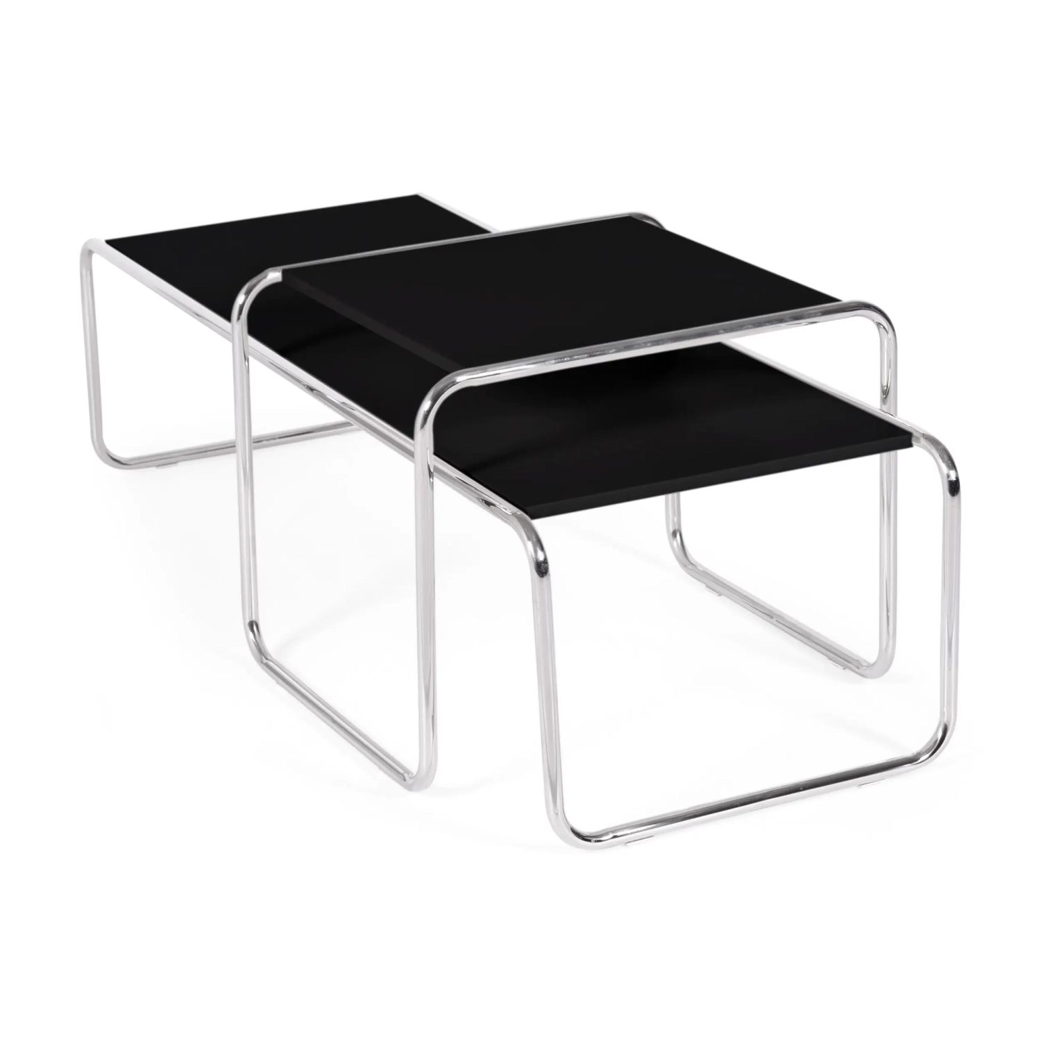 Inspiratie set Tafels Laccio Breuer | Bauhaus Design | Salon- & Bijzettafels
