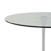 Pöytä Tulip lasipöytä 90 cm | Moderni ja tyylikäs | Mobelarium