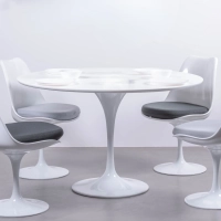 Inspiration Table à mangerStyle Tulip 120cm - Meubles Concept