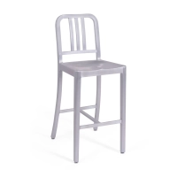 Taburete Navi Army 66 cm de Aluminio | Diseño Industrial y Elegante