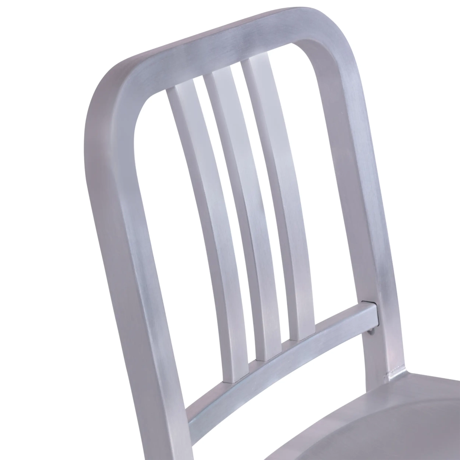 Tabouret Navi Army 66 cm en aluminium | Design industriel élégant