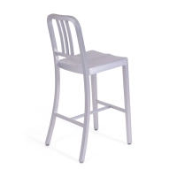 Sgabello Navi Army 66 cm in alluminio | Design industriale elegante