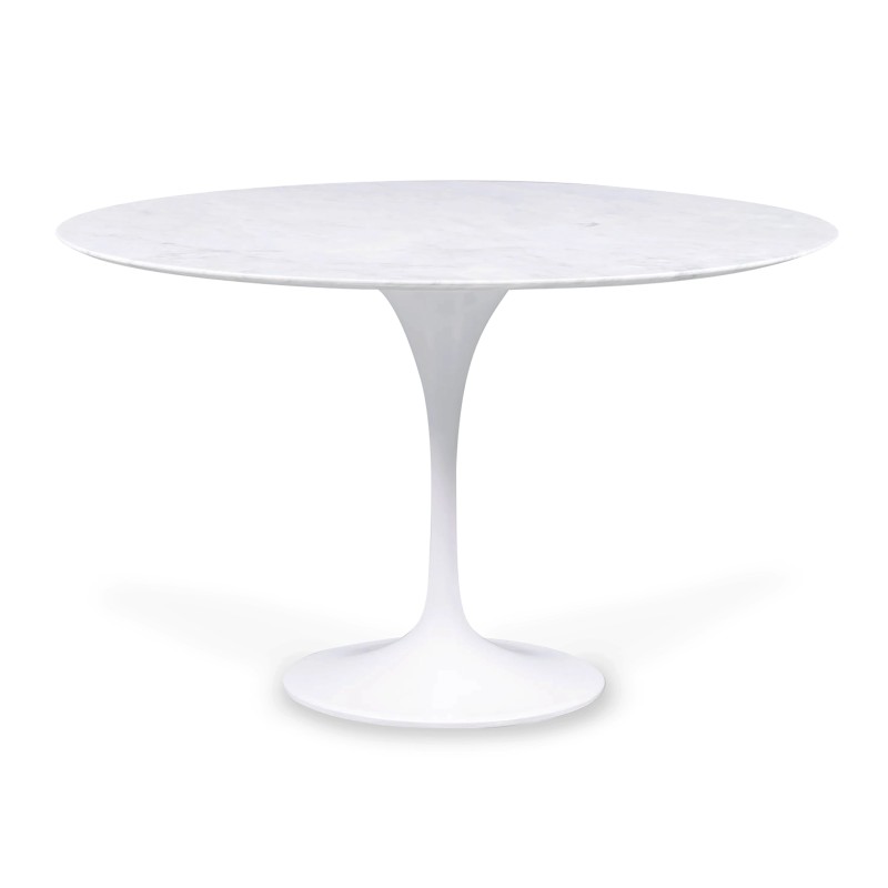 Mat Rosebord 120cm i Carrara Marble