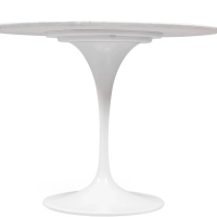 Designérský stůl Inspirace Tulip 100Ø v mramoru Carrara - design nábytku