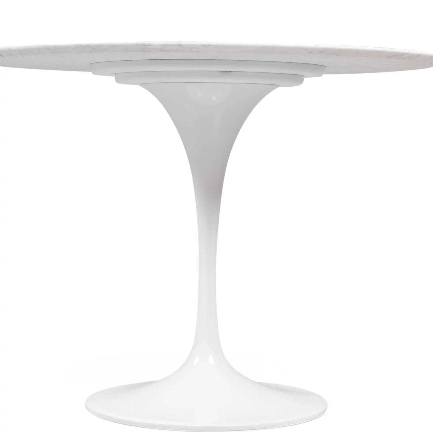 Stół projektowy Inspiration Tulip 100Ø z marmuru Carrara - projektowanie mebli
