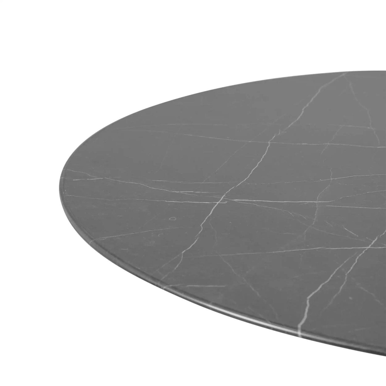 Inspiratie Tulp Eettafel in Marquina Marmer - Design Meubels