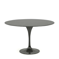 Inspiration Esstisch Tulip aus schwarzem Marquina-Marmor
