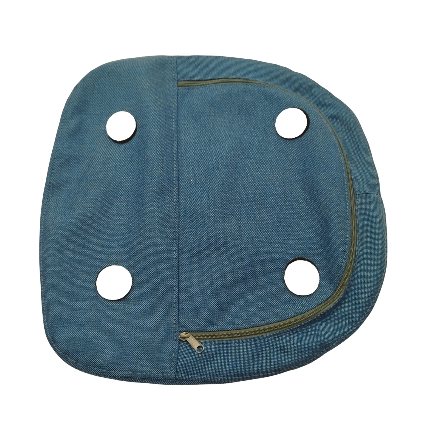 Capa de almofada para cadeira Tulip Capa de almofada para cadeira em algodão: lavável e com fecho de velcro