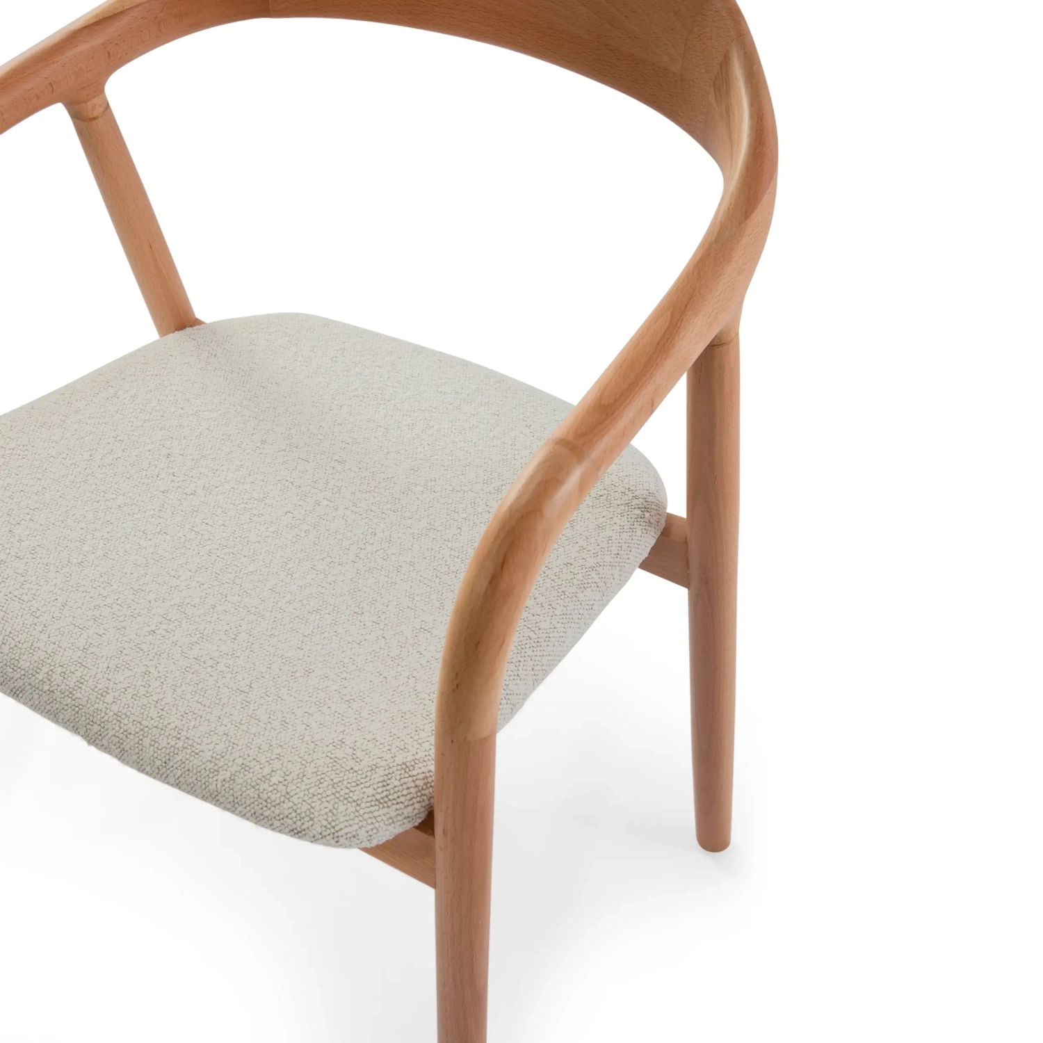 Warsow Nordic Matstol i naturträ | Elegant & bekväm design