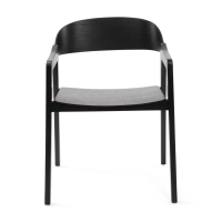 Nordic Oak Chair with Arms Soho | Skandinaavinen minimalistinen muotoilu | Scandinavian Minimalist Design