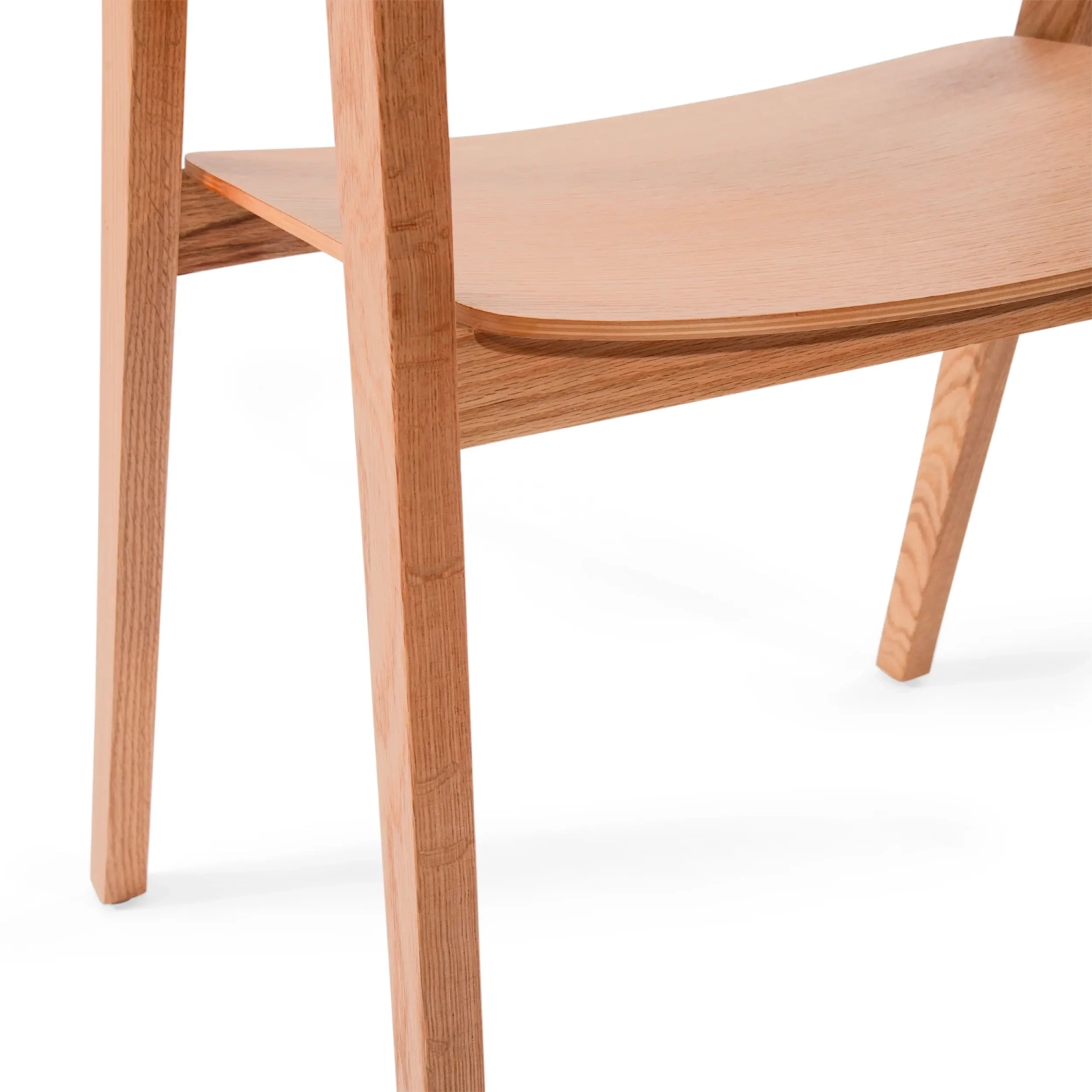 Silla Nórdica Soho de Roble con Brazos | Diseño Minimalista Escandinavo