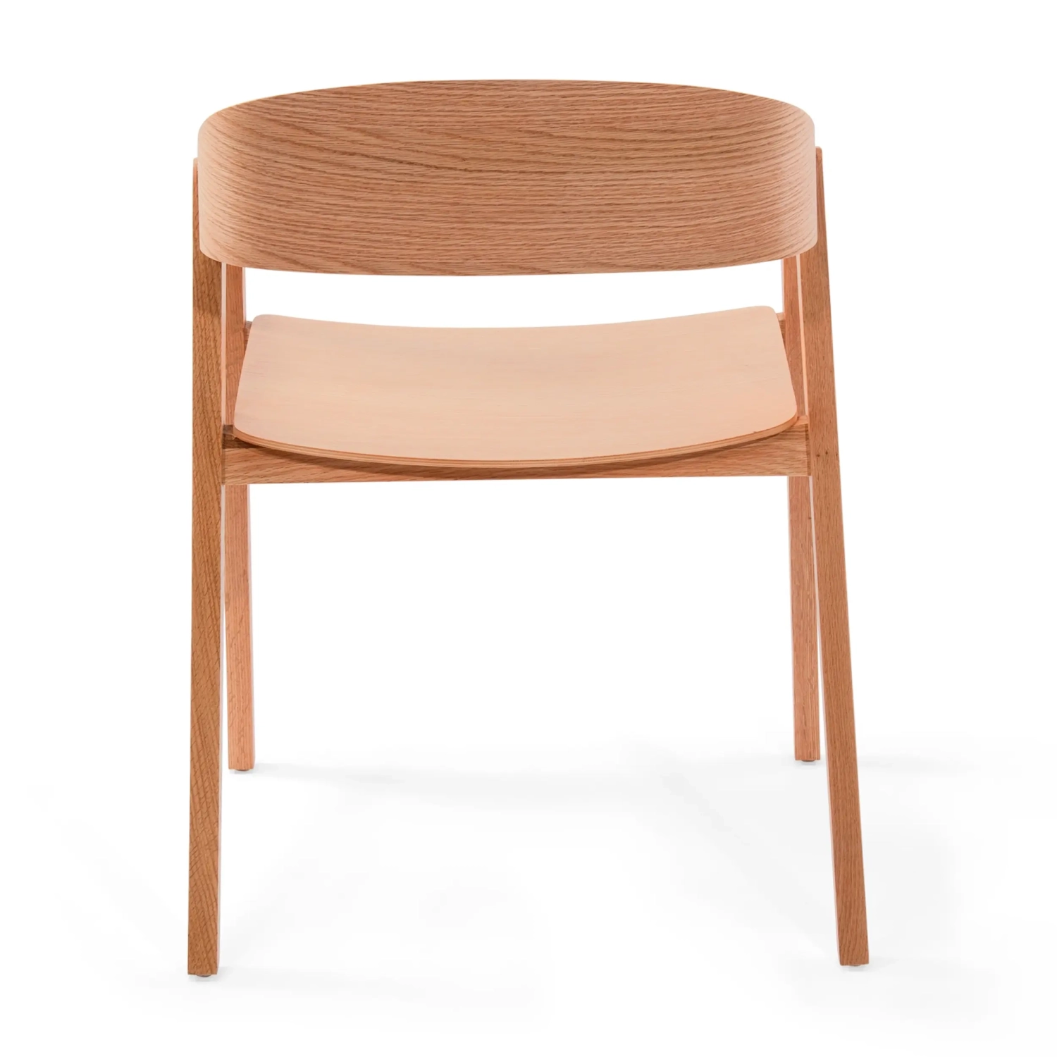 Skandynawskie krzesło dębowe z podłokietnikami Soho | Skandynawski minimalistyczny design