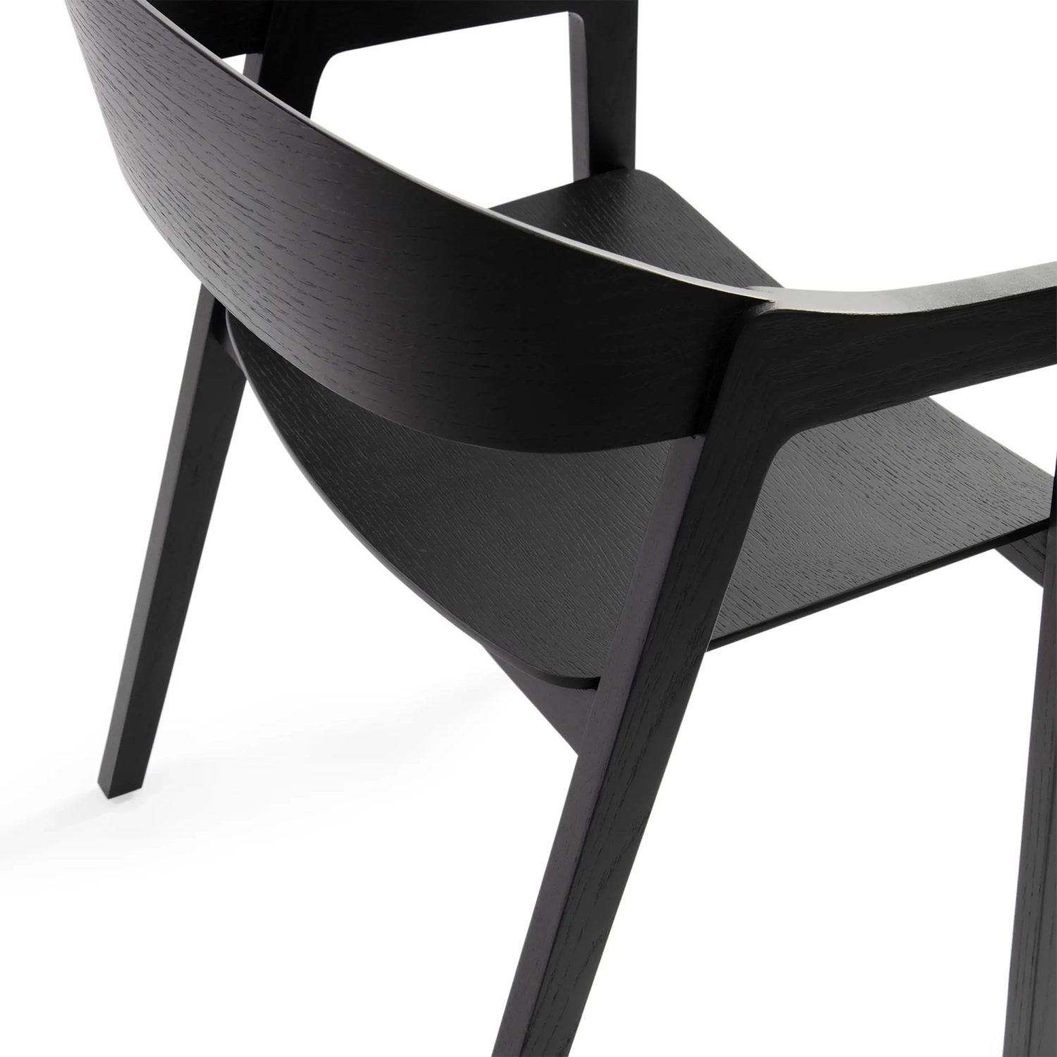 Cadeira de carvalho nórdico com braços Soho | Design minimalista escandinavo