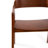 Nordic Oak Oak Chair with Arms Soho | Scandinavian Minimalist Design