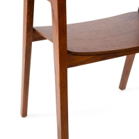 Nordic Oak Chair with Arms Soho | Skandinaavinen minimalistinen muotoilu | Scandinavian Minimalist Design