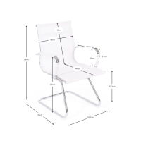Židle Mesh Lowback Fixed Edition | Prodyšná, moderní jednací židle