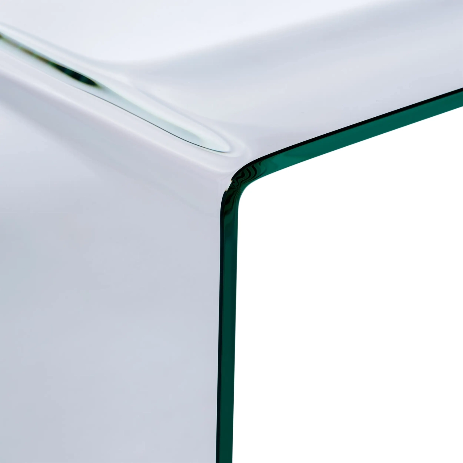 Konzolový stolek Ice Console : 12 mm čiré tvrzené sklo