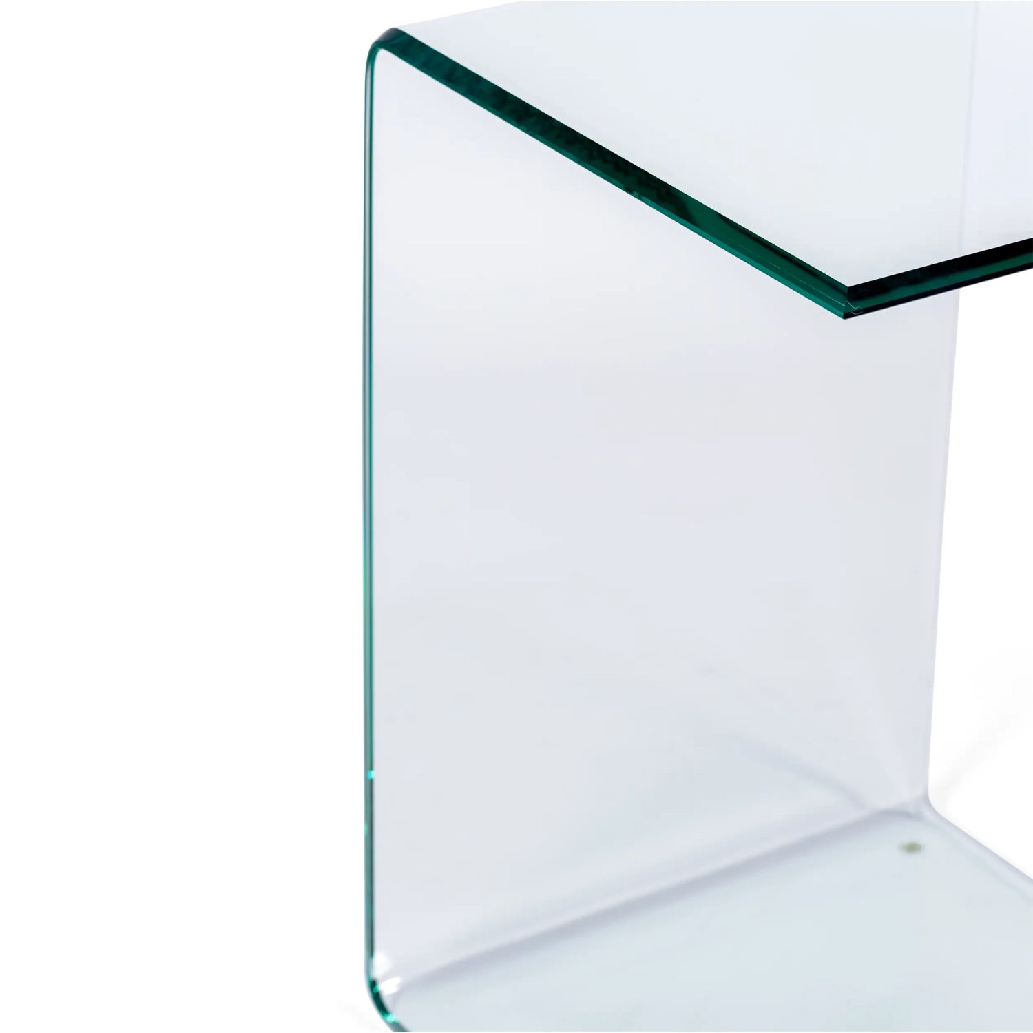 Ice Side Table | Stolik boczny i stolik kawowy z hartowanego szkła