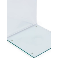Ice Side Table | Table d'appoint et table basse en verre trempé