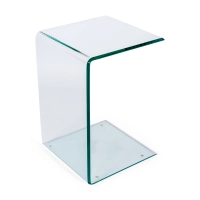 Ice Bijzettafel | Bijzet- en salontafel van gehard glas