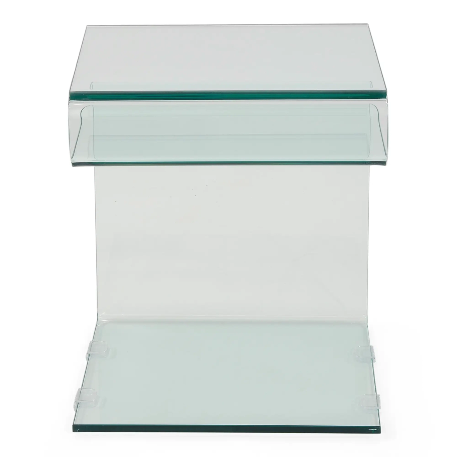 Winter Side Table : Side table and coffee table in tempered glass