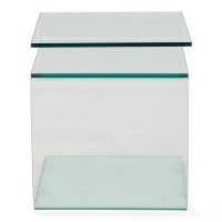 Winter Side Table | Odkládací a konferenční stolek z tvrzeného skla