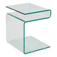 Winter Side Table | Odkládací a konferenční stolek z tvrzeného skla