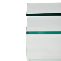 Winter Bijzettafel | Bijzet- en salontafel van gehard glas