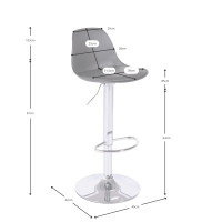 Tabouret kansas réglables | Design moderne et ergonomique