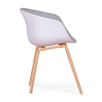 Cadeira edredão Daxer estofada em algodão - Mueble Design