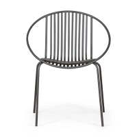Cadeira metálica Bali - Robusta e moderna para utilização no interior e no exterior - - Bali Mueble Design