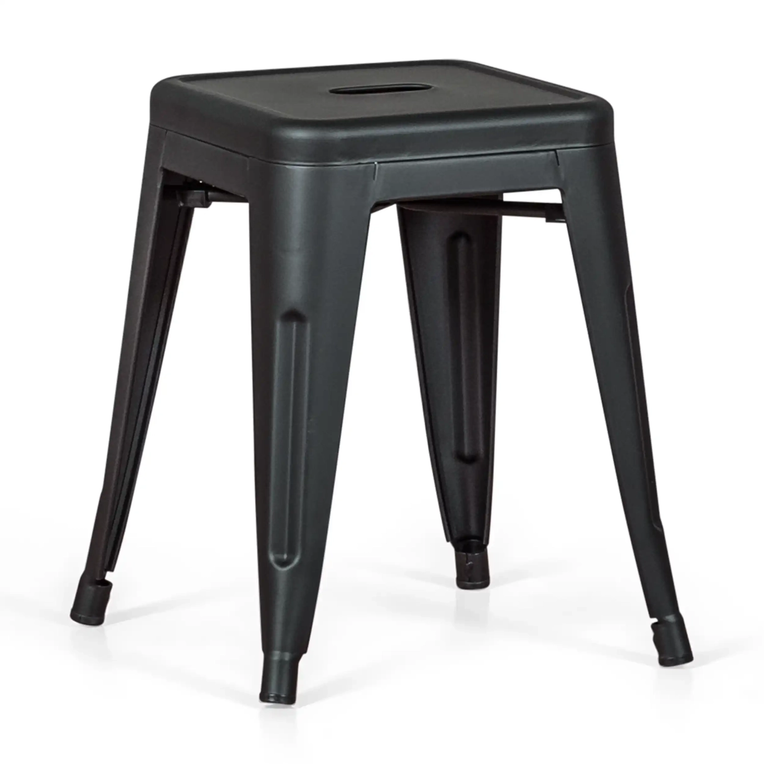 Kruk industrieel Bistro 45CM Mat - Industriële stoelen en krukken
