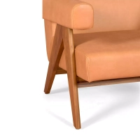 Wygodny fotel wypoczynkowy Compass - Elegancja w stylu retro vintage - Mobelarium