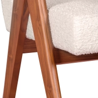 Stuhl Compass - Vintage Retro Design aus Teakholz - Mobelarium