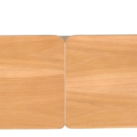 Mesa de secretária Oakland - Madeira de carvalho e design moderno - - Madeira de carvalho e design moderno Mueble Design