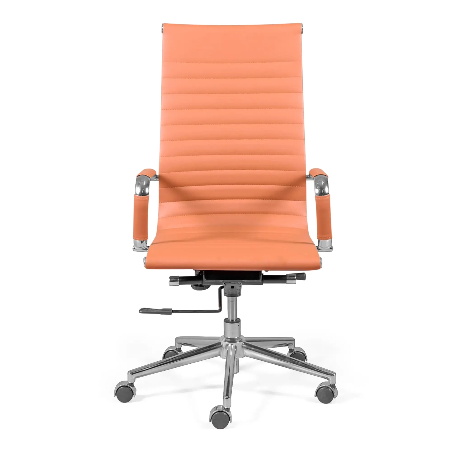 Bureaustoel met hoge rugleuning | Ergonomie en modern ontwerp in kunstleer