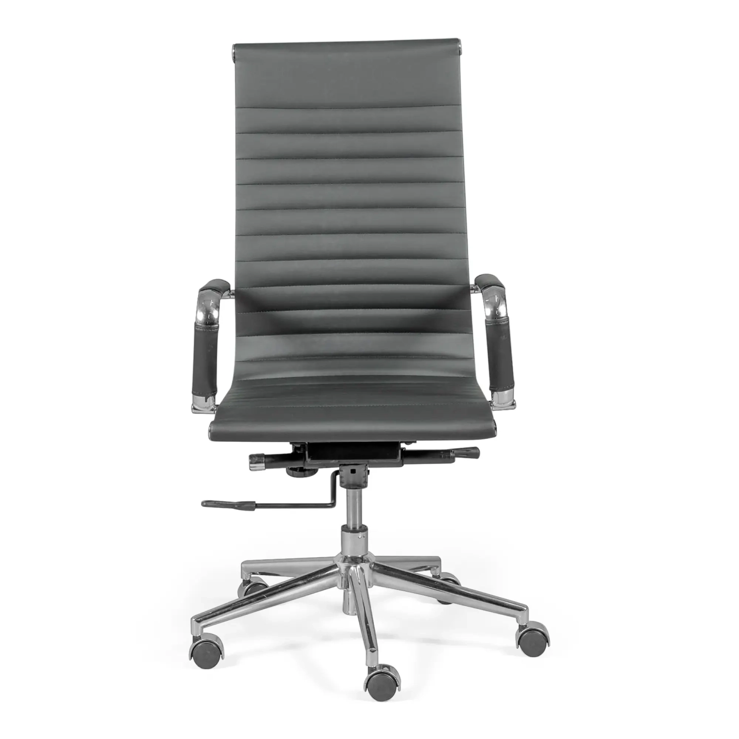 Bureaustoel met hoge rugleuning | Ergonomie en modern ontwerp in kunstleer