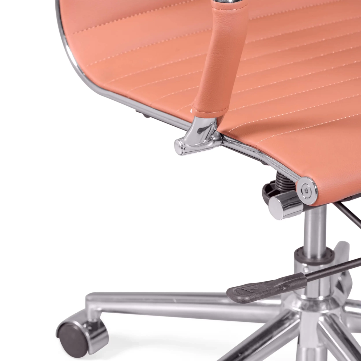 Bureaustoel met hoge rugleuning | Ergonomie en modern ontwerp in kunstleer