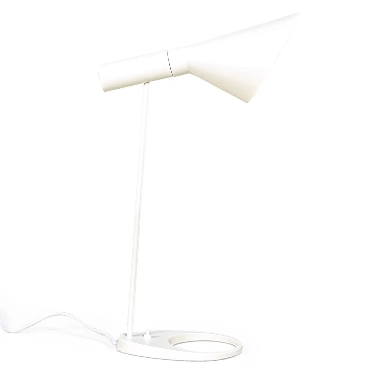 Jhon pöytävalaisin | Arne Jacobsenin inspiroima muotoilu teräksestä