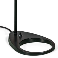 Lampa stołowa Jhon | Stalowy design inspirowany Arne Jacobsenem