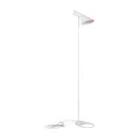 Lámpara de pie Jhon | Diseño inspirado en Arne Jacobsen en acero