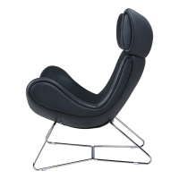 Emola Chair in Italian Leather : Modern armchair of premium design
