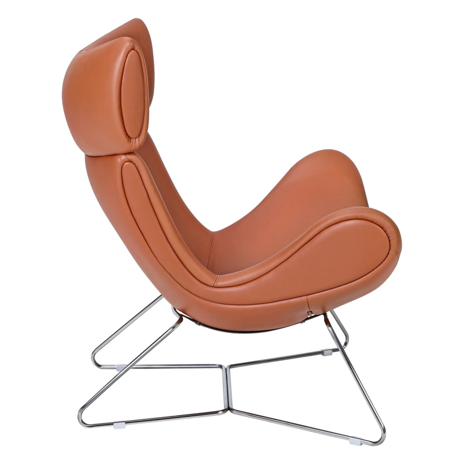 Emola Chair in Italian Leather : Modern armchair of premium design