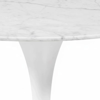 Stolik kawowy Inspiration Tulip z marmuru Carrara - projektowanie mebli