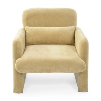 Sillón Bristol minimalista tapizado | Espuma alta densidad
