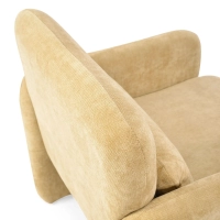 Bristol minimalist upholstered armchair : High-density foam