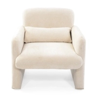 Bristol minimalistische gestoffeerde fauteuil bekleed met schuim met hoge dichtheid